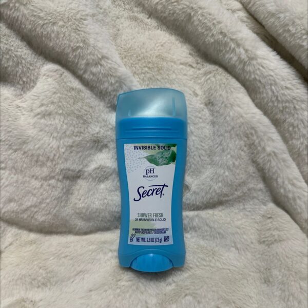 Secret deodorant with fresh scent