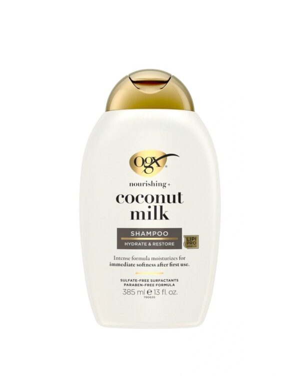 OGX nourishing shampoo container