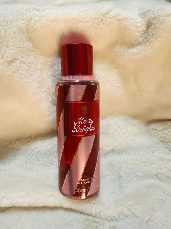 Festive-themed perfume with red cap