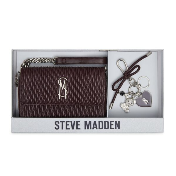 Steve Madden Boxed Carina Matelassé Crossbody Wallet