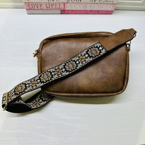 Multi Functional Zipper Crossbody Bag