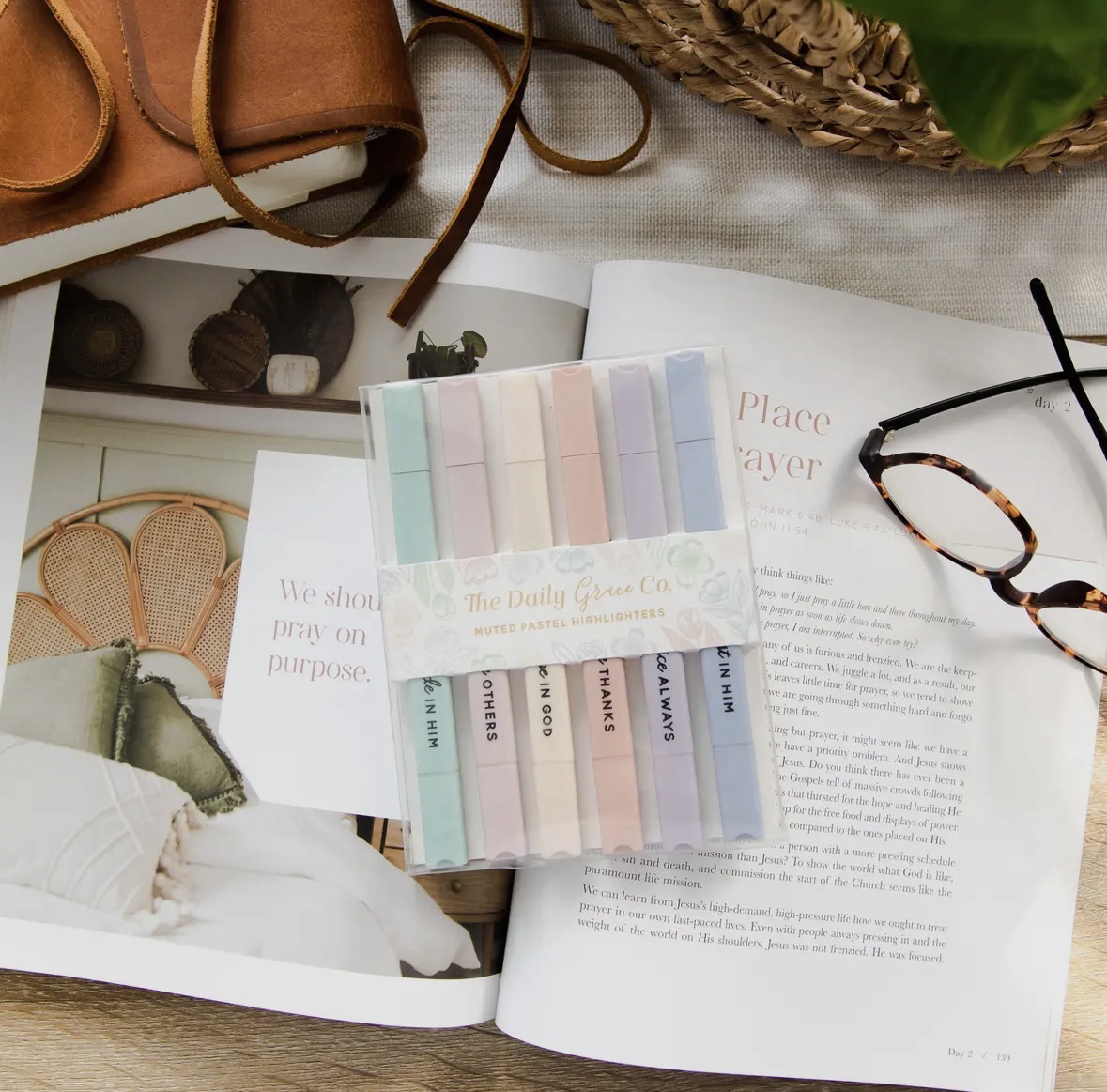 The Daily Grace Co - Muted Pastel Highlighter Set - Image 2