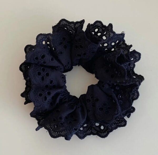 Big lace hollow hair tie scrunchies