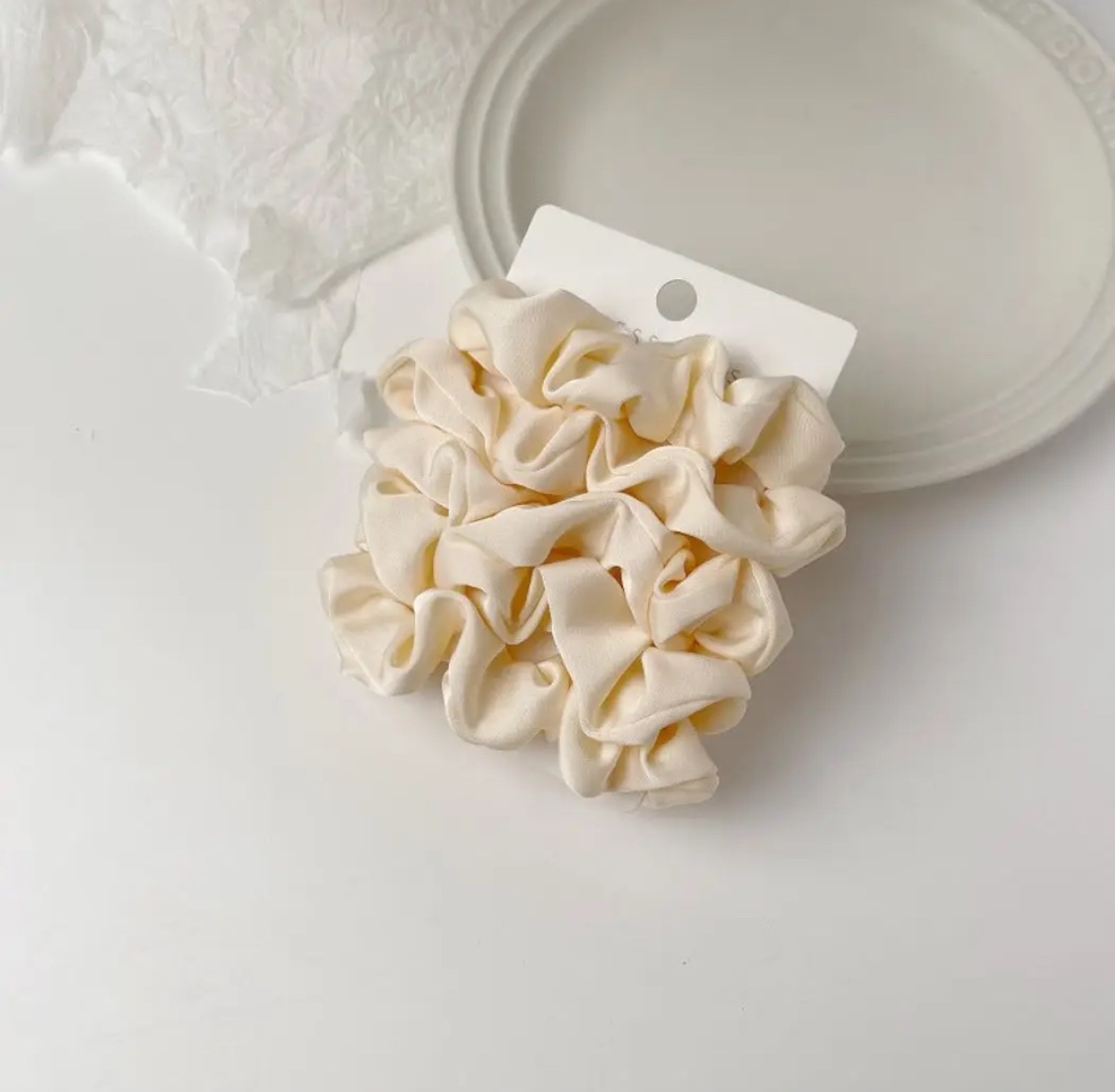 5PCS Satin Hair Scrunchies Set - Image 5