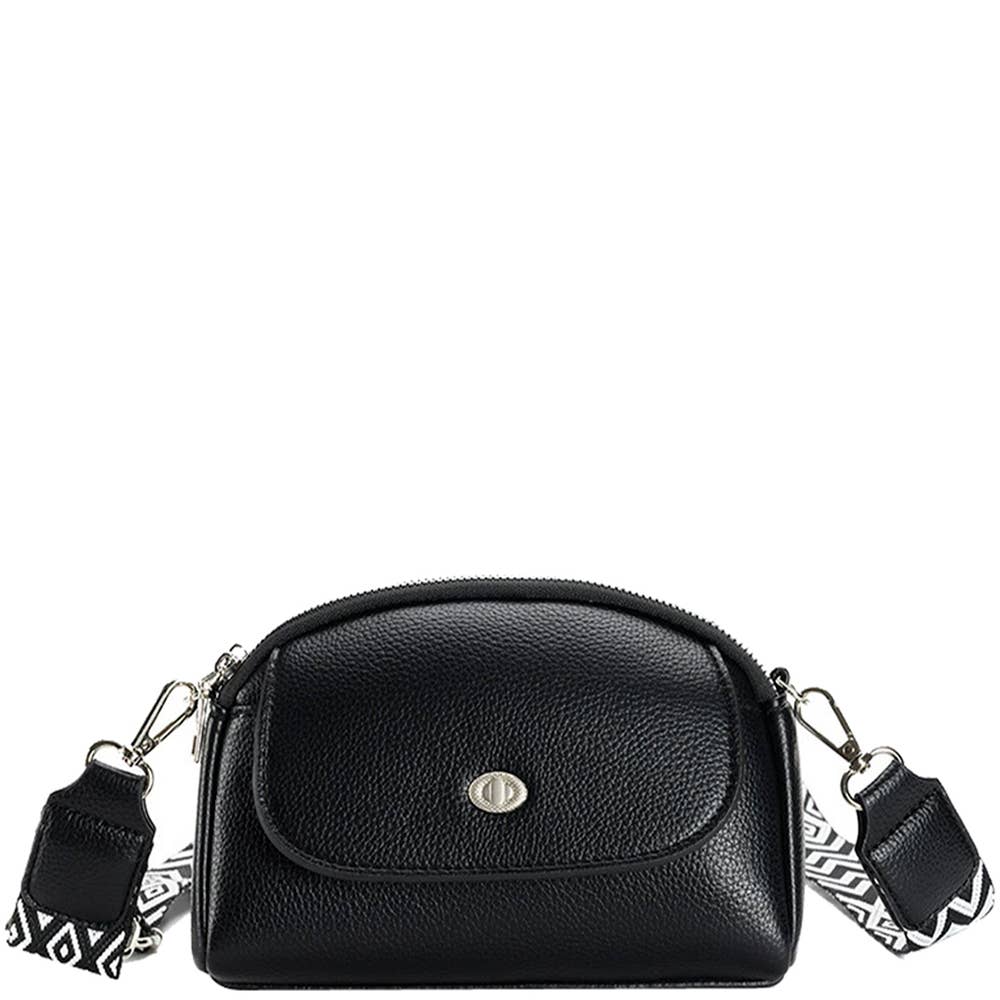 MODERN ZIPPER CROSSBODY BAG