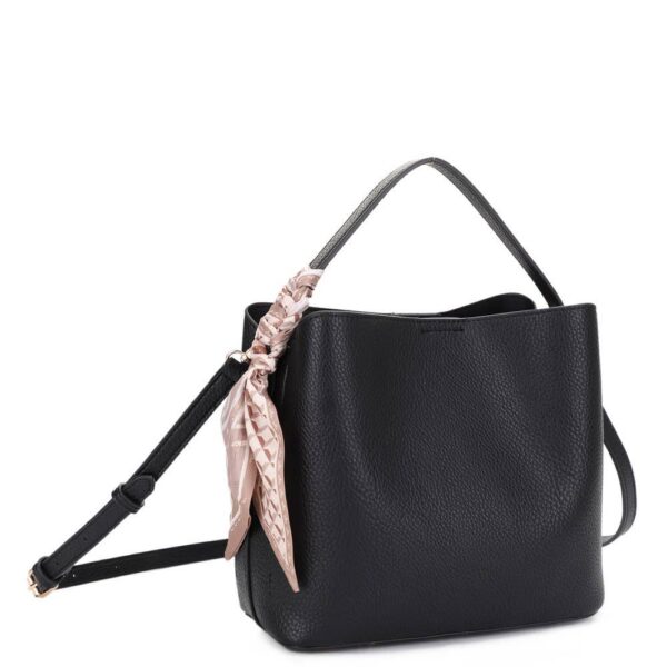 HOBO BAG WITH WRAP HANDLE SILKY SCARF