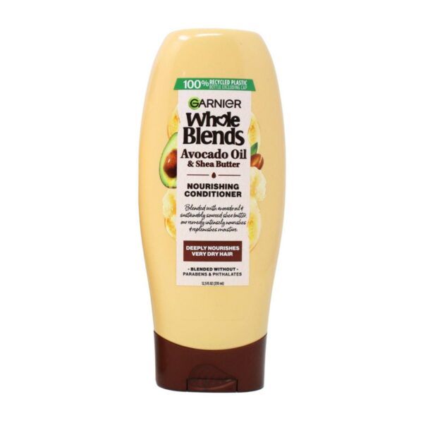 Garnier Whole Blends Avocado Oil & Shea Butter Nourishing Conditioner, 12.5 Oz