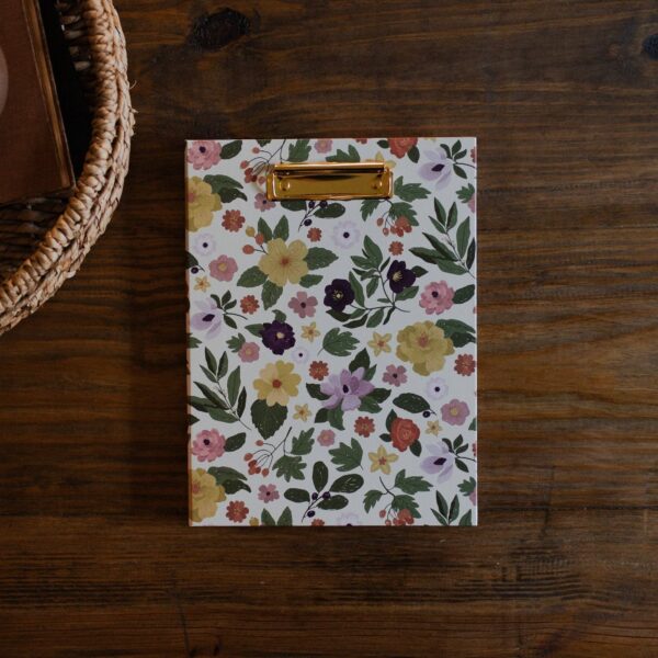 The Daily Grace Co - Magnolia Floral Padfolio